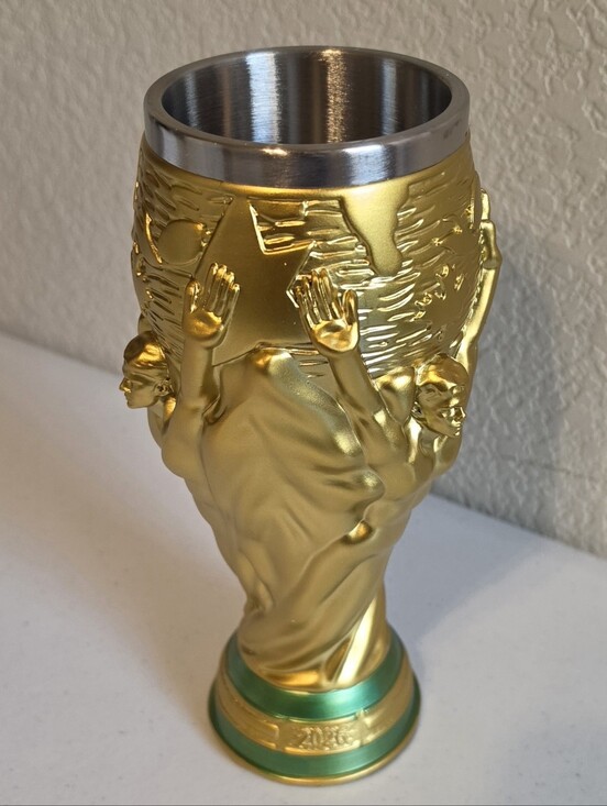 Other - 2026 World Cup champion trophy fan beer mug cup stainless steel copa mundial